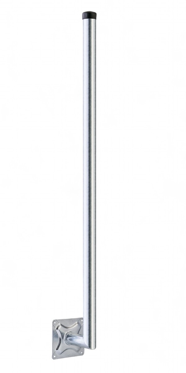 XmediaSat 050028 - 15cm Sat-Wandhalterung - Wandabstand: 15 cm,\n H: 150 cm Ø: 60 mm feuerverzinkt rostfrei