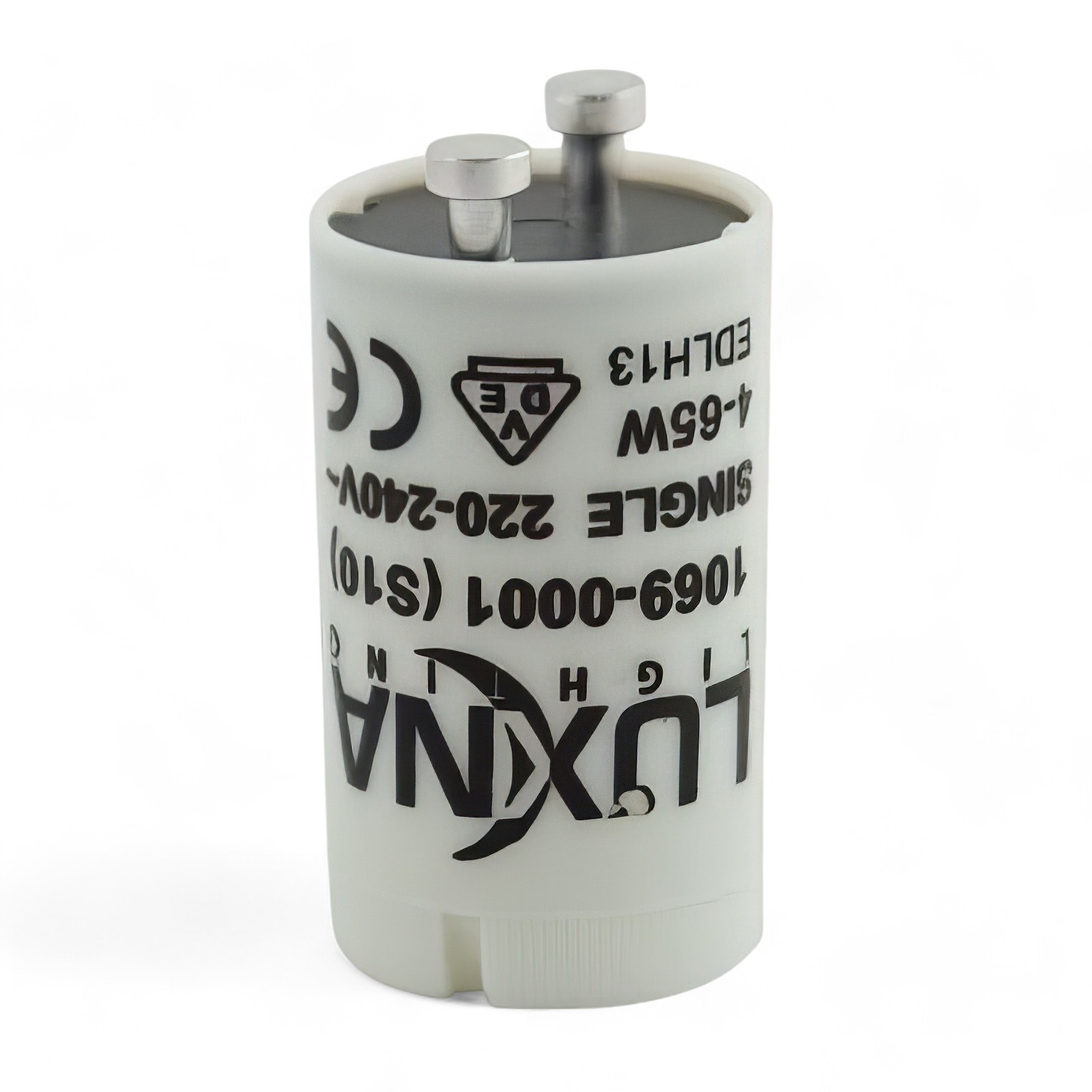 Luxna Lighting 1069-0001 Starter für Beleuchtung geeignet für Lampenleistung: 4 - 65 Watt