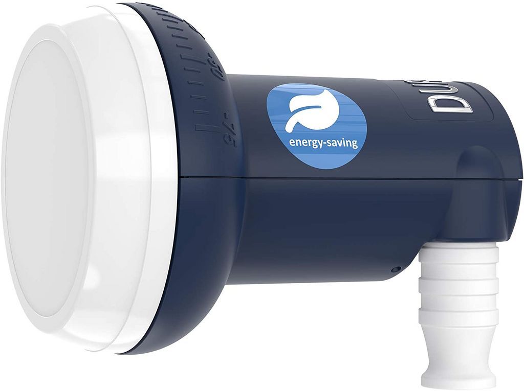 Single LNB - DUR-line Blue ECO 11065 Stromspar-LNB - 1 Teilnehmer -\n Premium-Qualität - [ Test SEHR GUT *] 1-Fach digital Full HD 4K 3D