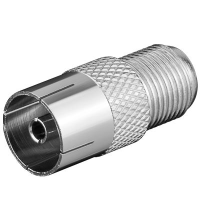 F-Adapter F-Kupplung Koax-Kupplung 9.5 mm