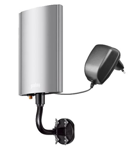 Goobay DOA-50PS DVB-T2 Außenantenne aktiv mit Verstärker