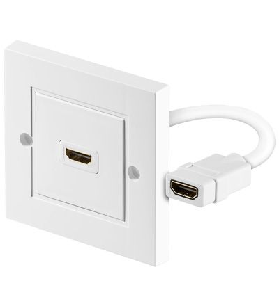 Wentronic C400-1 HDMI Anschlussdose mit 1 HDMI Anschluss