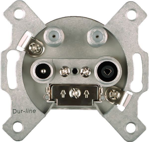 DUR-line 62700  SAT- Antennendose - Twindose | Enddose | Class A
