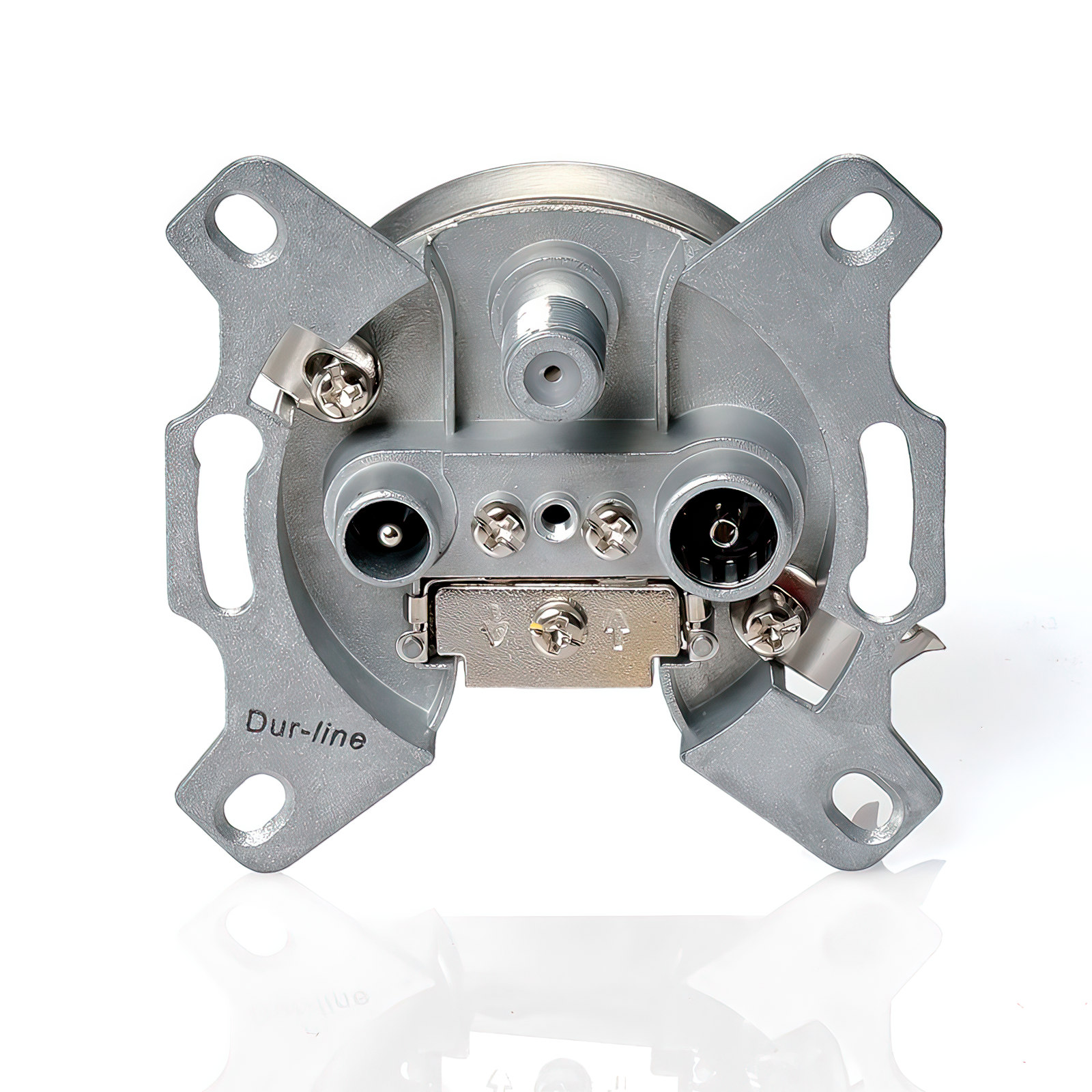 DUR-line 63001  SAT- Antennendose - Durchgangsdose 10 db,\n geeignet für Unicable / Einkabellösungen Class A