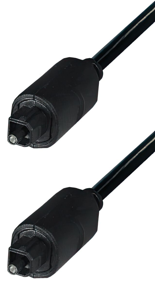 Transmedia AL2-1 Toslink-Kabel optisches Kabel Verbindungskabel 1 m