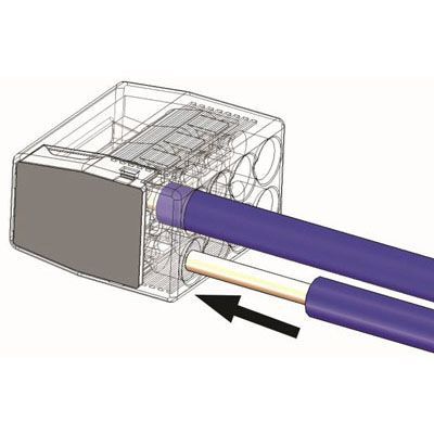 Your Esssentials Steckklemme / Dosenklemme transparent 8x2.5 mm