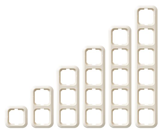Opus Basic 560.030.02  Abdeckrahmen 3-fach reinweiß