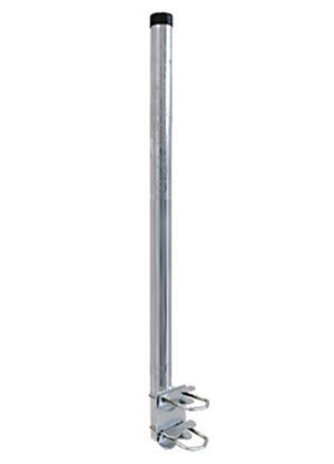 Balkonhalter / Mastverlängerung XmediaSat MV0850 \n Masthöhe:  80 cm Ø: 50 mm galvanisch verzinkt