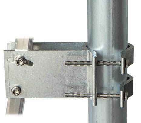 TechniSat 0000-0500 Anrohr Fitting / Masthalterung \n,passend für Digidish 33/45 Alu