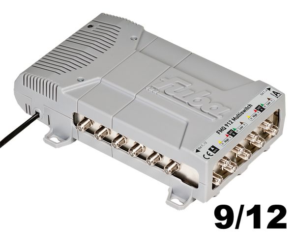 Fuba Profi FMQ 912  Multischalter 9/12 2 Satelliten für 12 Teilnehmer