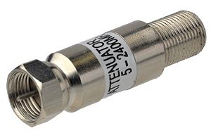 20dB Dämpfungsglied F-Stecker / F-Kupplung