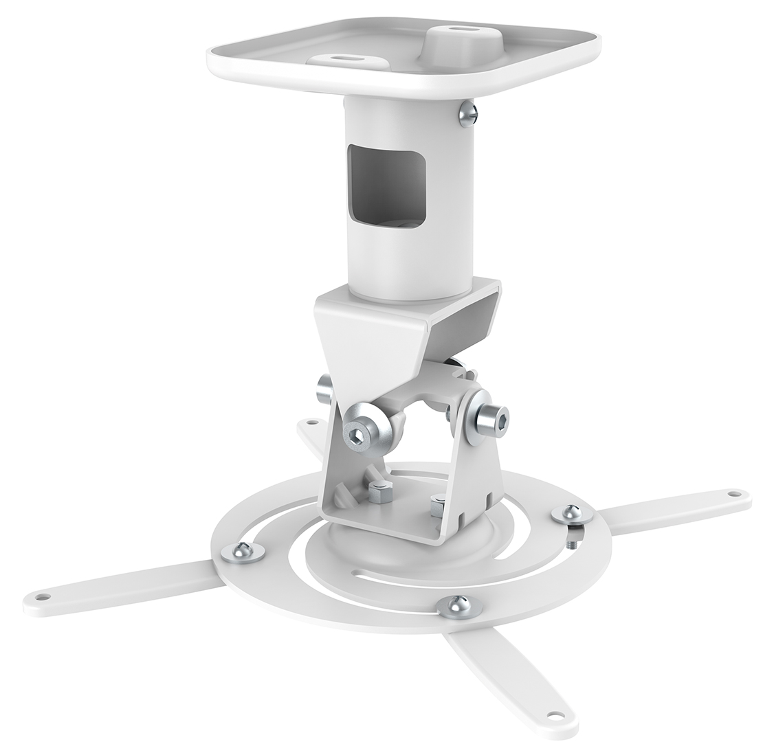 Deckenhalter für Beamer My Wall H16-1W \n Belastung bis 15kg weiß