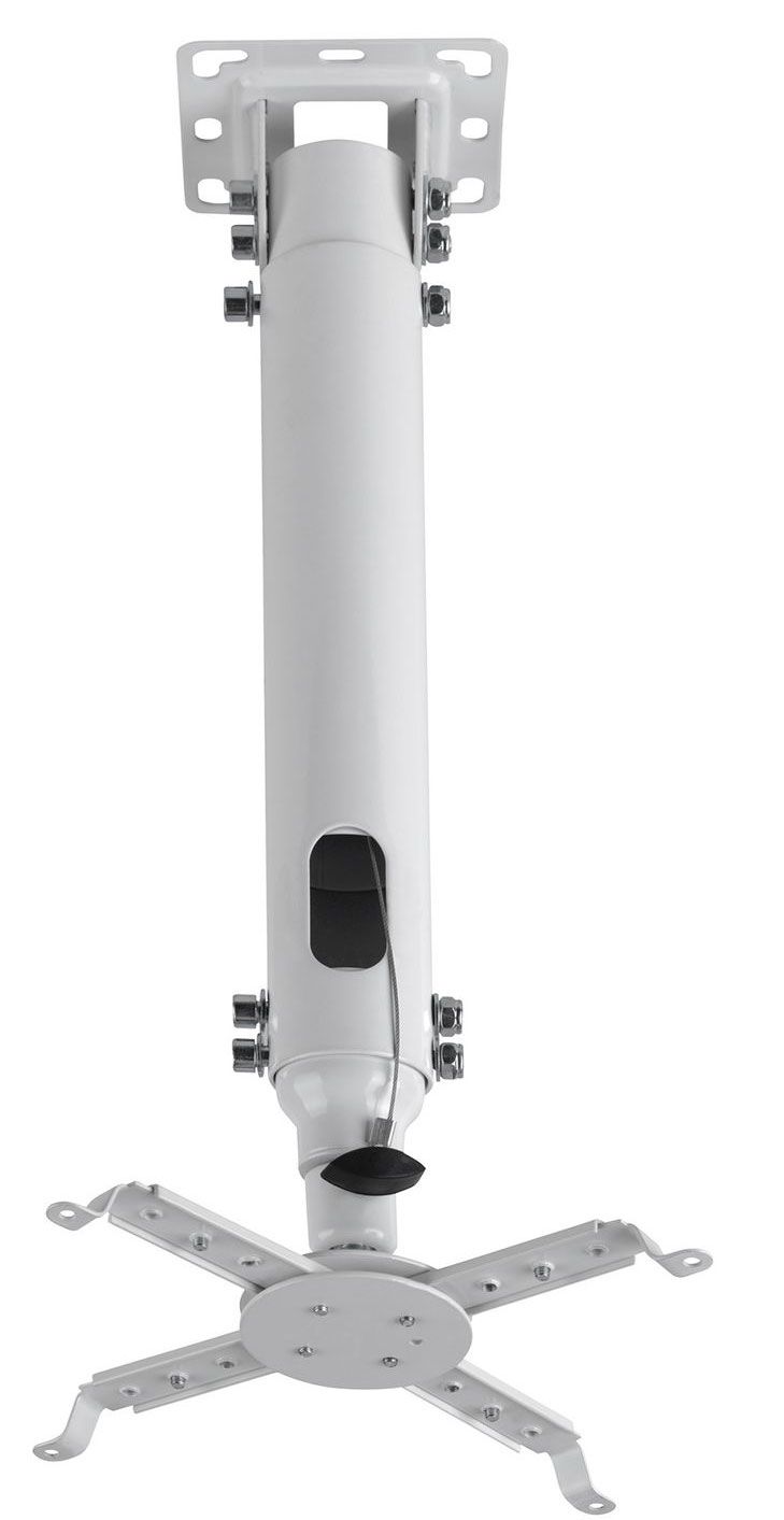Deckenhalter für Beamer My Wall H16-8W \n Belastung bis 20kg 490-690mm Deckenabstand weiß