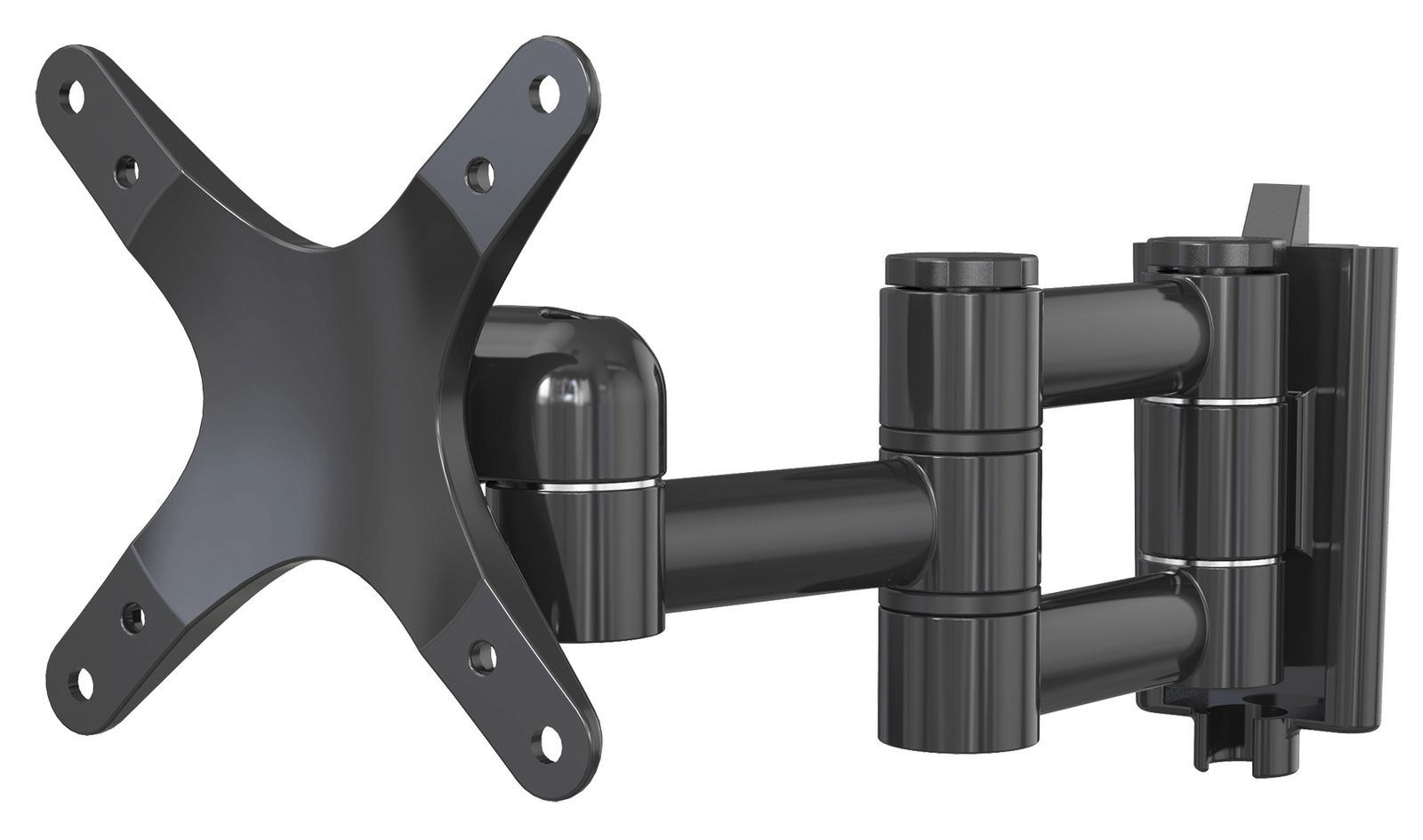 Wandhalter für LCD TV My Wall H2-1S \n für Bildschirme 13''-30''(33-76cm) Belastung bis 20kg 3-Achsen schwarz Wandabstand 65-165mm