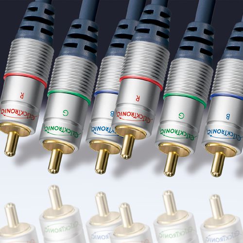 Clicktronic HC 400-300 Clicktronic YUV-Komponenten-Kabel 3 m