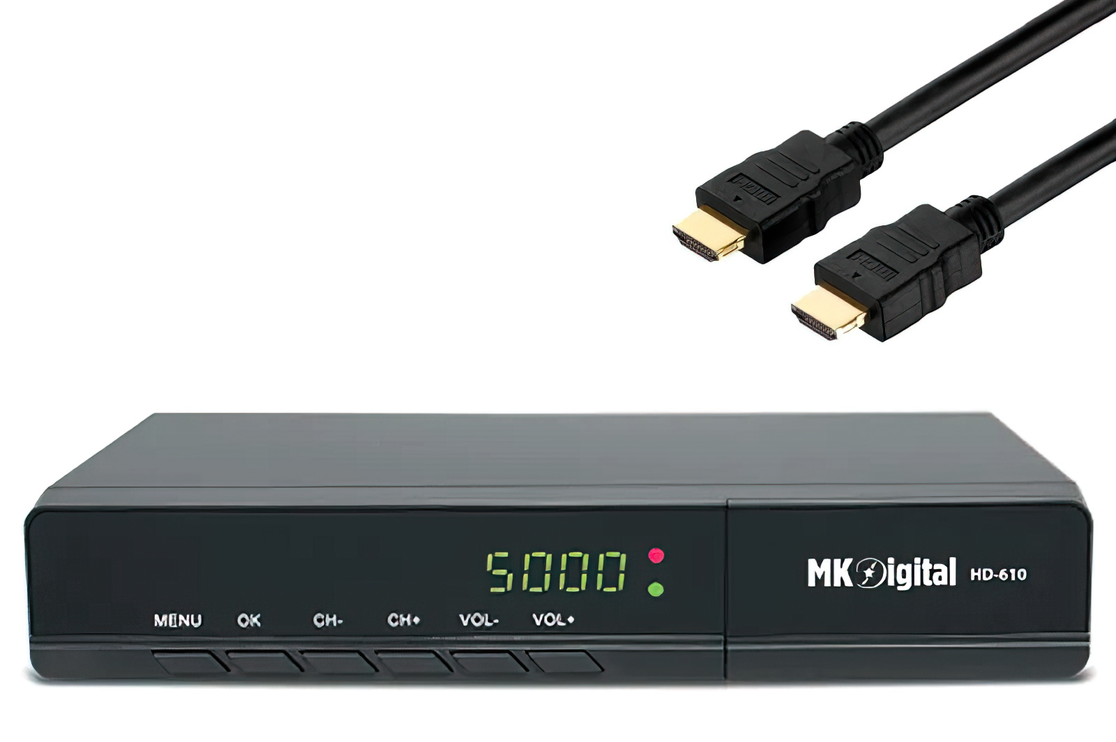 MK Digital HD-S3 FULL HDTV Sat Receiver HDMI EPG USB Mediaplayer,\n Astra-Hotbird-Türksat vorprogrammiert