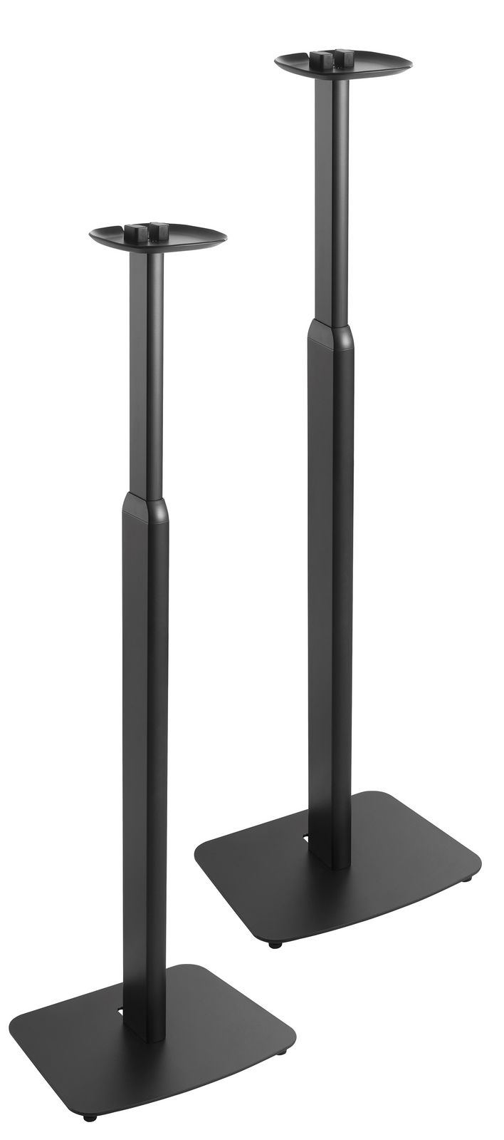 2 Ständer für Sonos Lautsprecher One& ONE SL My Wall HS11 \n Standfüße Sonos ONE&ONE SL Höhe: 700-1270mm Belastung: 3kg schwarz