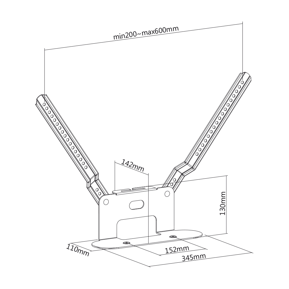 TV Wandhalterung f�r Sonos � Beam My Wall HS6W-/bilder/big/hs6wl_tz.jpg