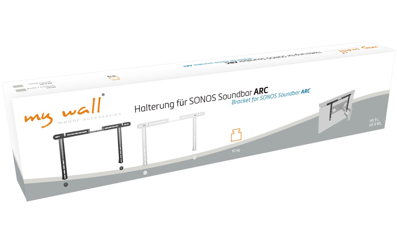 Halterung f�r Sonos � Soundbar Arc My Wall HS9W-/bilder/big/hs9_hs9w_karton.jpg