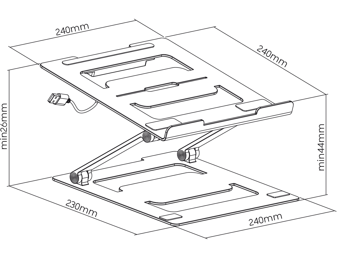 Laptop St�nder My Wall HT17L-/bilder/big/ht17_tz.jpg