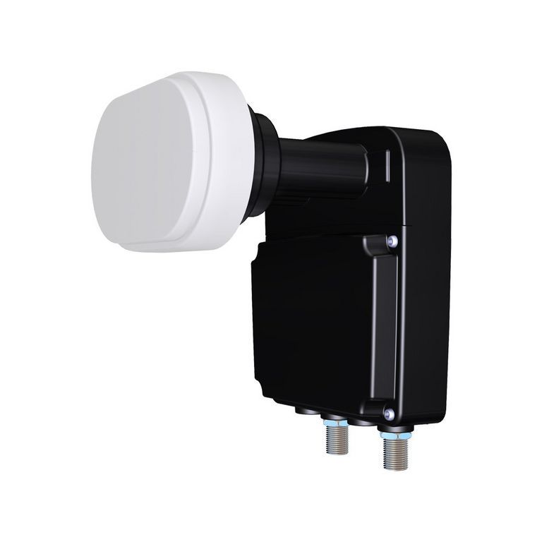 Twin Monoblock LNB - Inverto Doppel LNB IDLB-TWNM22 Astra + Hotbird,\n für 2 Teilnehmer 3D & 4K ready 2 Satelliten