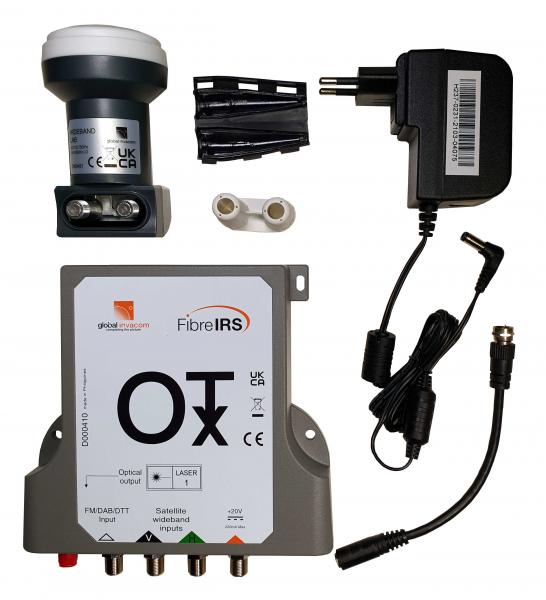 OTX KIT Kopfende Glasfaser mit LNB Invacom Kit 1310