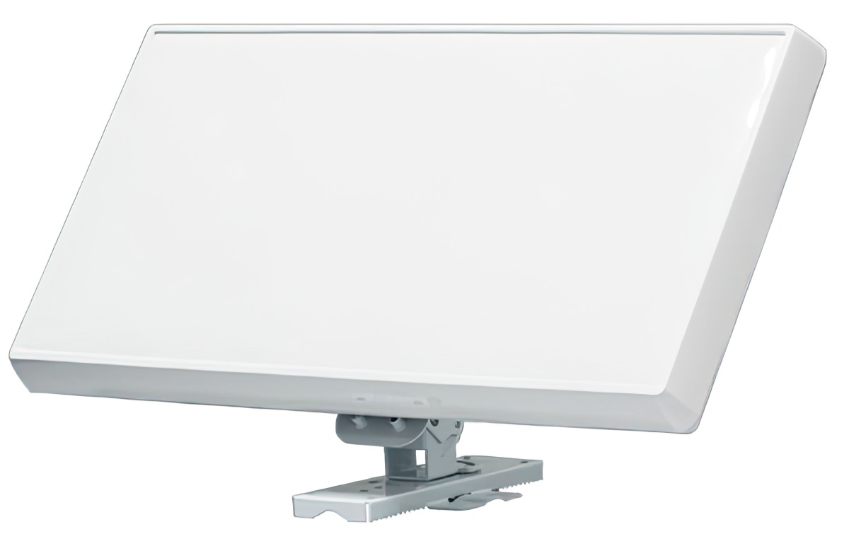 4 Teilnehmer Flachantenne Selfsat H30D4-QAUD \n weiß 4K / 3D / HDTV ready