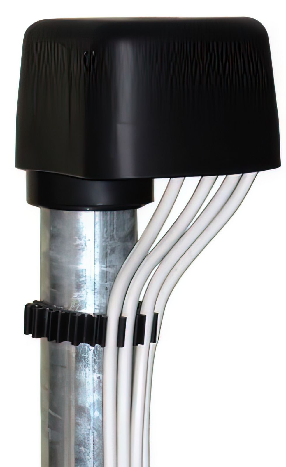 Mastkappe für Antennenmasten MKTOP TOP-Kabeldurchführung,\n für 48/50 mm und 60 mm Masten
