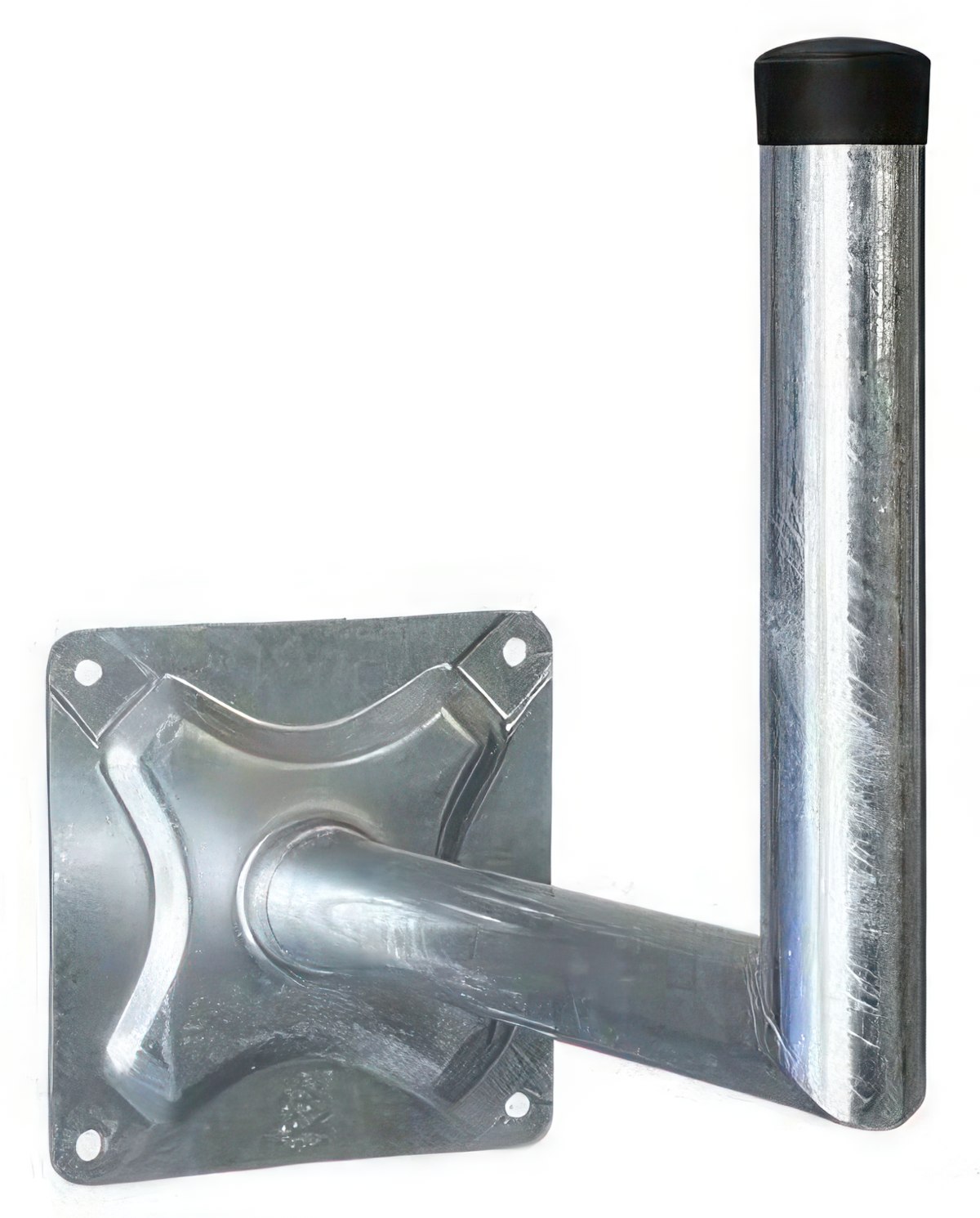 XmediaSat 050008 - 25cm Sat-Wandhalterung - Wandabstand: 25 cm,\n H:  30 cm Ø: 48 mm feuerverzinkt rostfrei