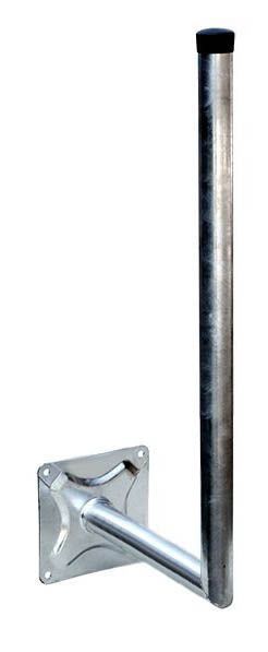 XmediaSat 050006 - 25cm Sat-Wandhalterung - Wandabstand: 25 cm,\n H:  80 cm Ø: 48 mm feuerverzinkt rostfrei 1