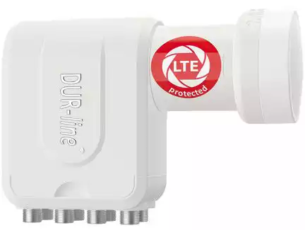 Octo LNB - DUR-line +Ultra 3D & 4K ready für 8 Teilnehmer weiß 