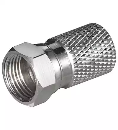 F-Stecker / F-Aufdrehstecker 8.4 mm BigNut mit Dichtring 