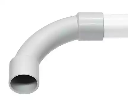 M25 PVC Rohrbogen 90° für Stangenrohr | Leerrohr | Kabelkanal XmediaSat für Stangenrohr