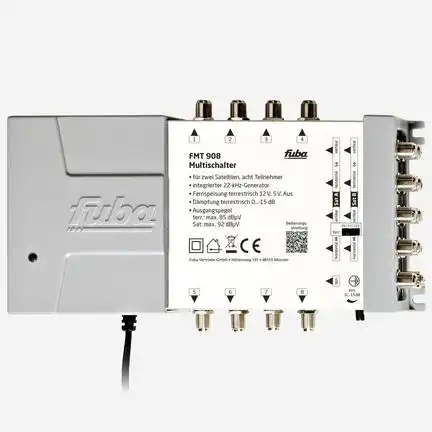 Multischalter 9/8 - Fuba FMT 908 für 8 Teilnehmer 