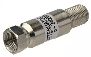 20dB Dämpfungsglied F-Stecker / F-Kupplung 