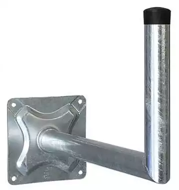 XmediaSat 050011 - 50cm Sat-Wandhalterung - Wandabstand: 50 cm H:  30 cm Ø: 48 mm feuerverzinkt rostfrei