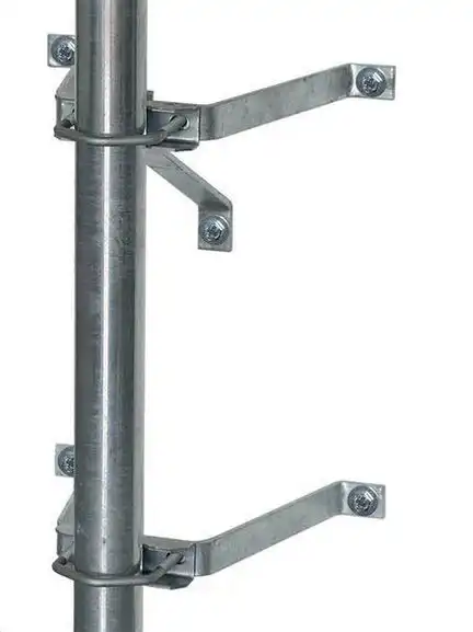 20cm Sat Mauerhalterset / Masthalter - XmediaSat TR20  Wandabstand: 20 cm feuerverzinkt Wandabstandshalter rostfrei