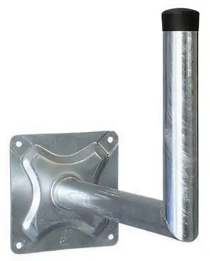 XmediaSat 050010 - 35cm Sat-Wandhalterung - Wandabstand: 35 cm H:  30 cm Ø: 48 mm feuerverzinkt rostfrei